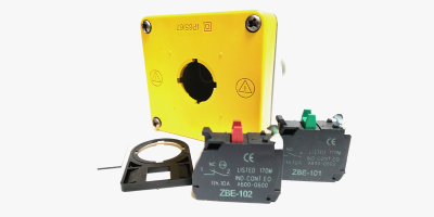 
																																											Push button and switch accessories 
																																								